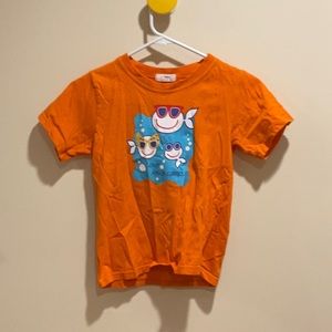 Orange Fish T Shirt